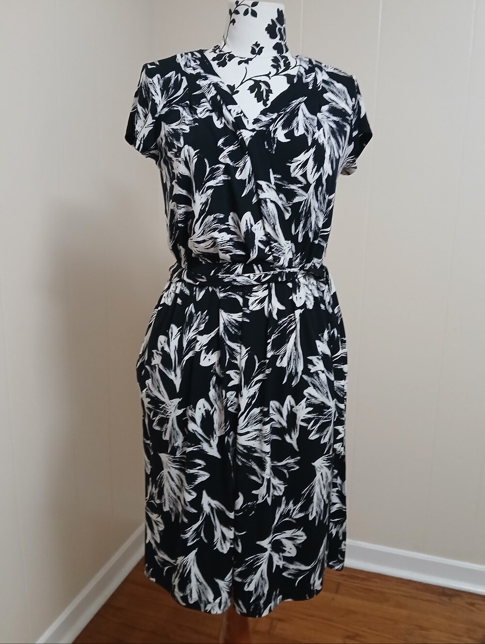 Banana Republic Floral Print Wrap Dress